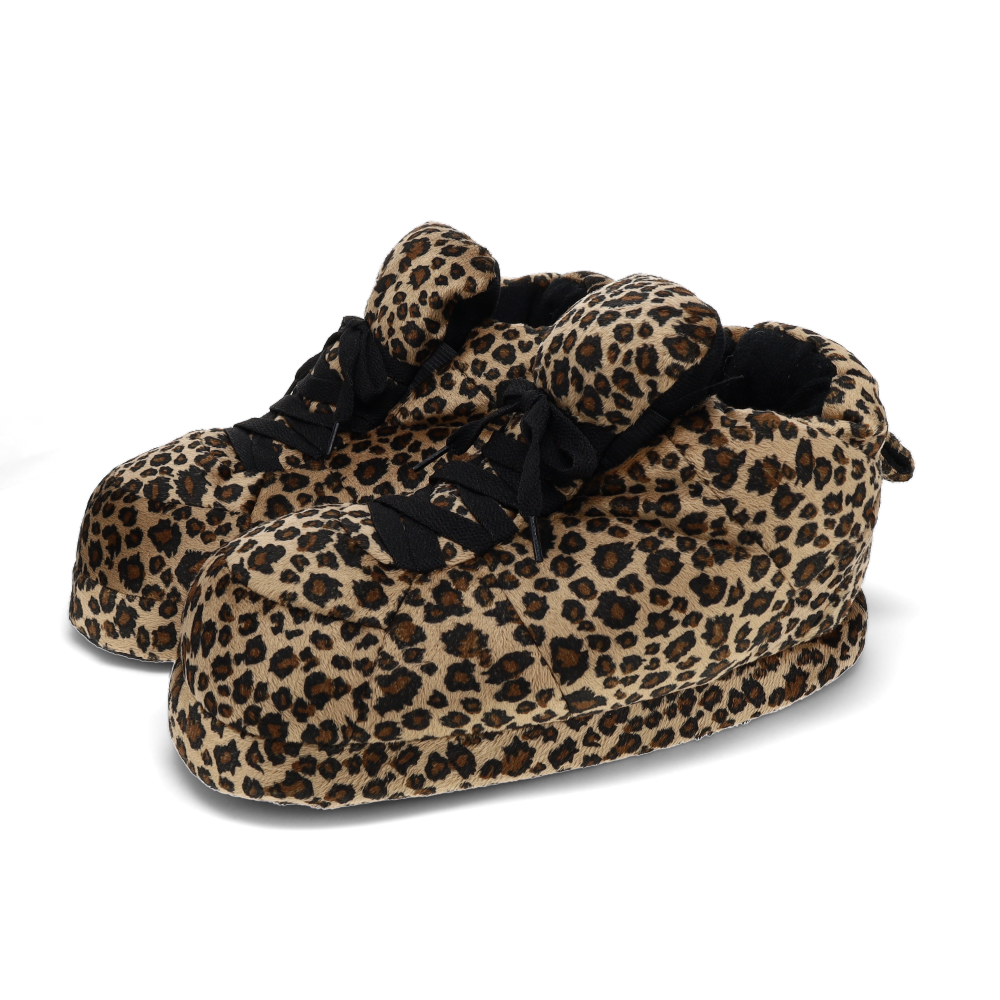Happy Feet - Snooki's Leopard Print - Snooki Slippers - Large, Women's, Size: 8-10