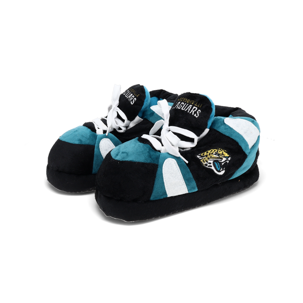 Happy Feet NFL Low Pro Slipper, Adult Unisex, Size: XL M, Jacksonville Jaguars