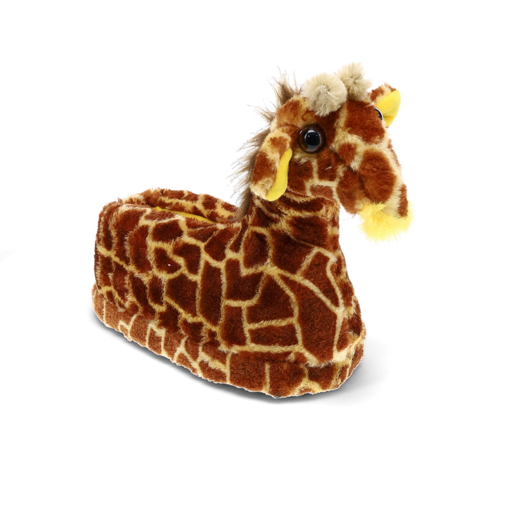  Giraffe Slippers for Women, Cute Plush 3D Giraffe