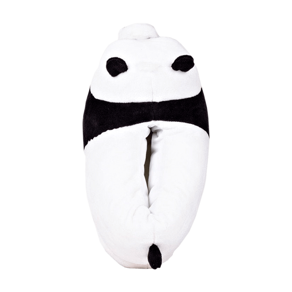 Loungeable PANDA SLIPPER UNISEX - Chaussons - black/white/blanc