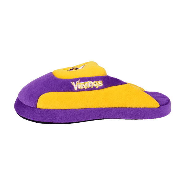 Comfy Feet NFL Minnesota Vikings Low Pro Stripe Slipper, XL